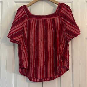 Universal Thread Pink Striped Top